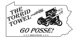 THE TORRID TOWEL GO POSSE! MADE IN THE USA trademark