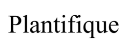 PLANTIFIQUE trademark