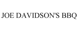 JOE DAVIDSON'S BBQ trademark
