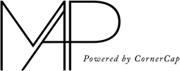 MAP POWERED BY CORNERCAP trademark