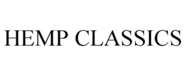 HEMP CLASSICS trademark