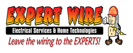 EXPERT WIRE ELECTRICAL SERVICES & HOME TECHNOLOGIES LEAVE THE WIRING TO THE EXPERTS! EXPERT WIRE trademark