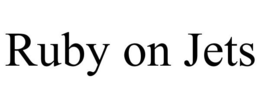 RUBY ON JETS trademark