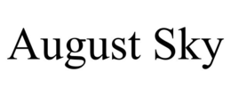 AUGUST SKY trademark