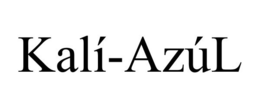 KALÍ-AZÚL trademark