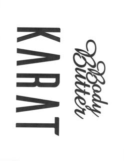 BODY BUTTER KARAT trademark