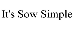 IT'S SOW SIMPLE trademark