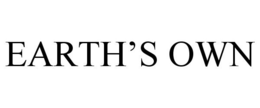 EARTH'S OWN trademark