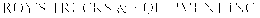 ROY'S TRUCKS & EQUIPMENT INC. trademark