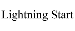 LIGHTNING START trademark