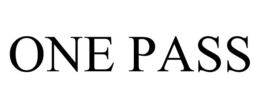 ONE PASS trademark