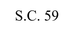 S.C. 59 trademark