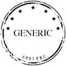 GENERIC ARRIVED trademark