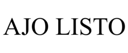 AJO LISTO trademark