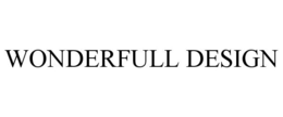 WONDERFULL DESIGN trademark