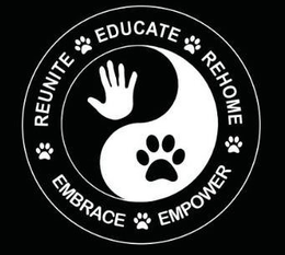 REUNITE EDUCATE REHOME EMBRACE EMPOWER trademark