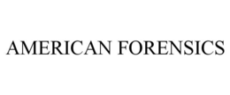 AMERICAN FORENSICS trademark