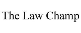 THE LAW CHAMP trademark
