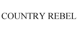 COUNTRY REBEL trademark
