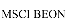 MSCI BEON trademark