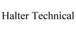 HALTER TECHNICAL trademark