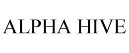 ALPHA HIVE trademark
