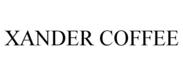 XANDER COFFEE trademark