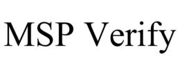 MSP VERIFY trademark