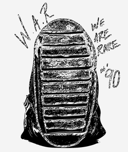 W.A.R WE ARE RARE EST. '90 trademark