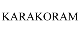 KARAKORAM trademark