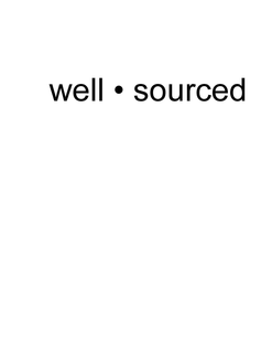 WELL · SOURCED trademark