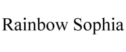 RAINBOW SOPHIA trademark
