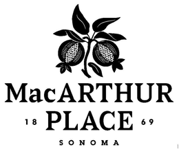 MACARTHUR PLACE 1869 SONOMA trademark