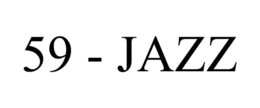 59 - JAZZ trademark
