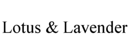 LOTUS & LAVENDER trademark