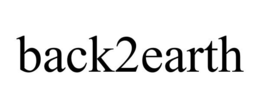 BACK2EARTH trademark