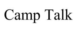 CAMP TALK trademark