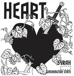 HEART SYRAH WASHINGTON STATE trademark