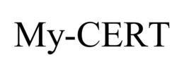 MY-CERT trademark