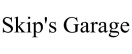 SKIP'S GARAGE trademark