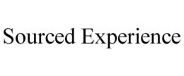 SOURCED EXPERIENCE trademark