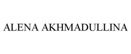 ALENA AKHMADULLINA trademark