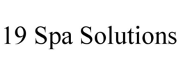 19 SPA SOLUTIONS trademark