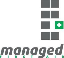 MANAGED FIRST AID trademark
