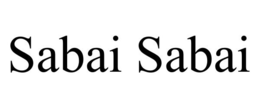 SABAI SABAI trademark