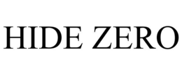 HIDE ZERO trademark