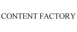 CONTENT FACTORY trademark