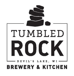 TUMBLED ROCK BREWERY & KITCHEN DEVIL'S LAKE, WI trademark