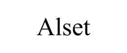 ALSET trademark