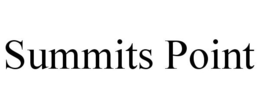 SUMMITS POINT trademark